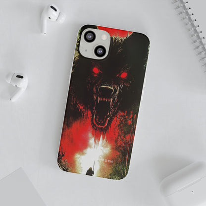 Bloodmoon Wolf's Lament iPhone 13 - Flexi Phone Case