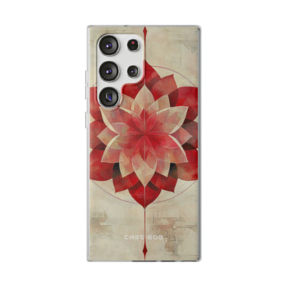 Crimson Bloom Samsung S23 Ultra Case - Soft