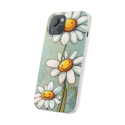 Sunny Daisy Smiles iPhone 15 Case - Soft