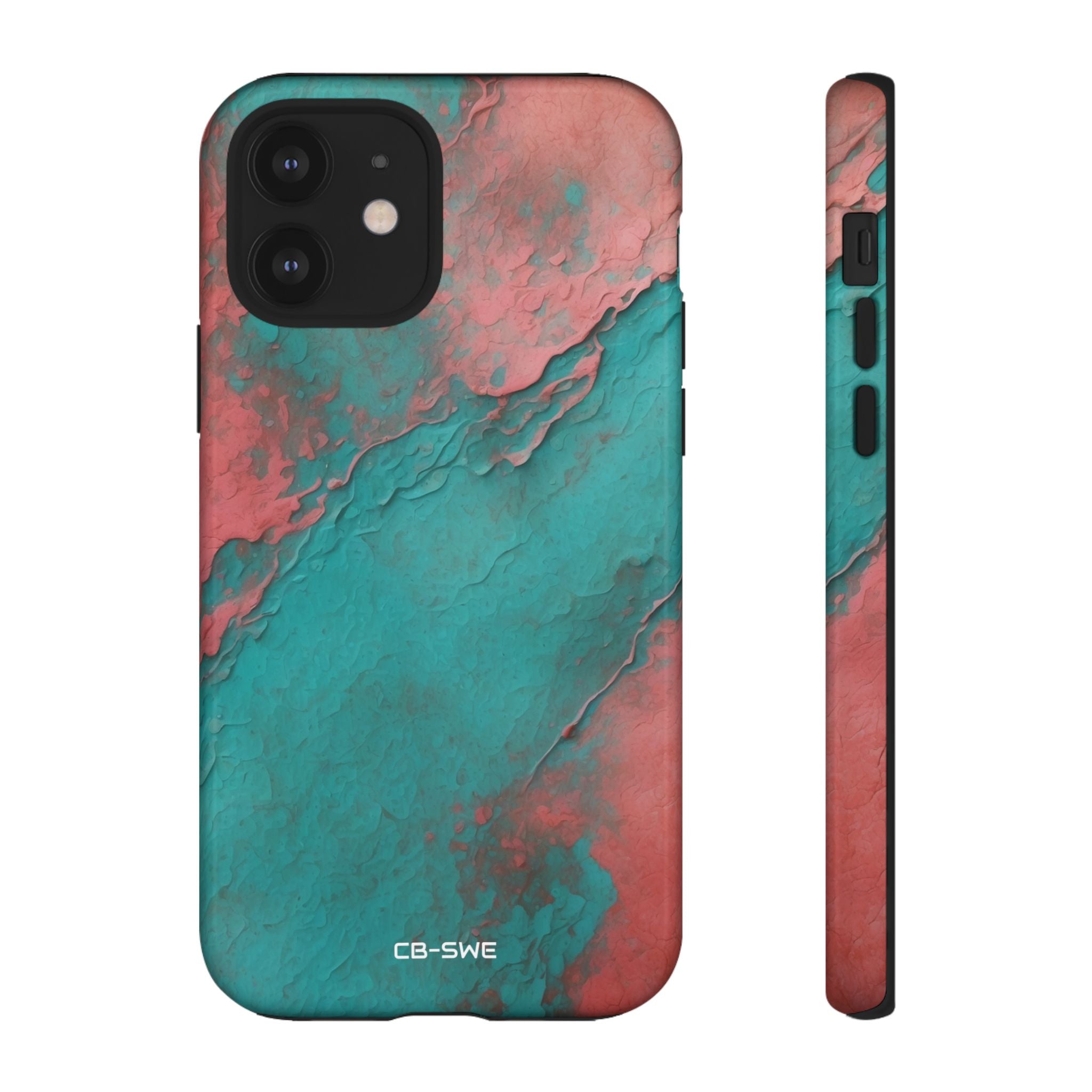 Turbulent Coral Flow - iPhone Case