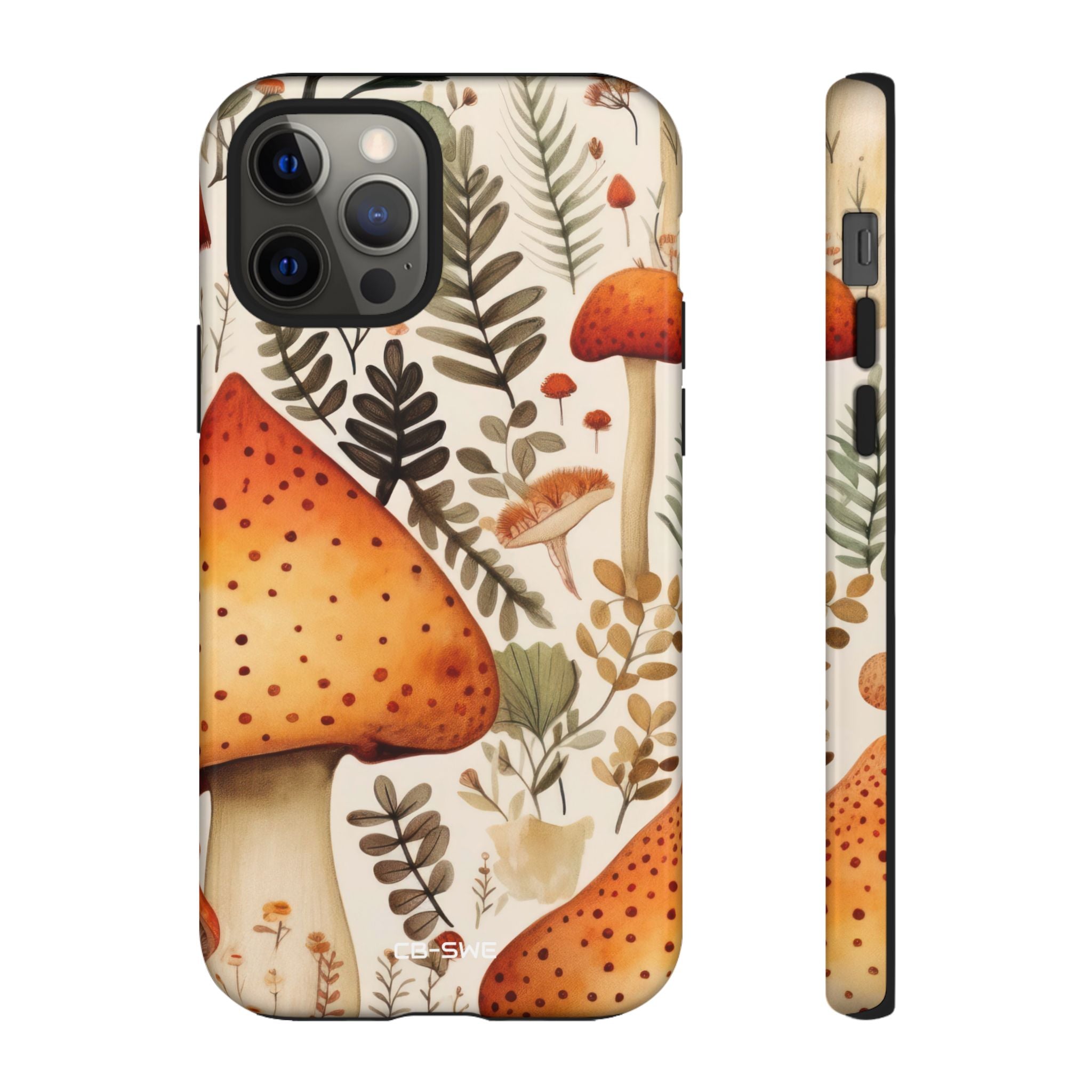 Mushrooms Sprout Cheerfully - iPhone Case