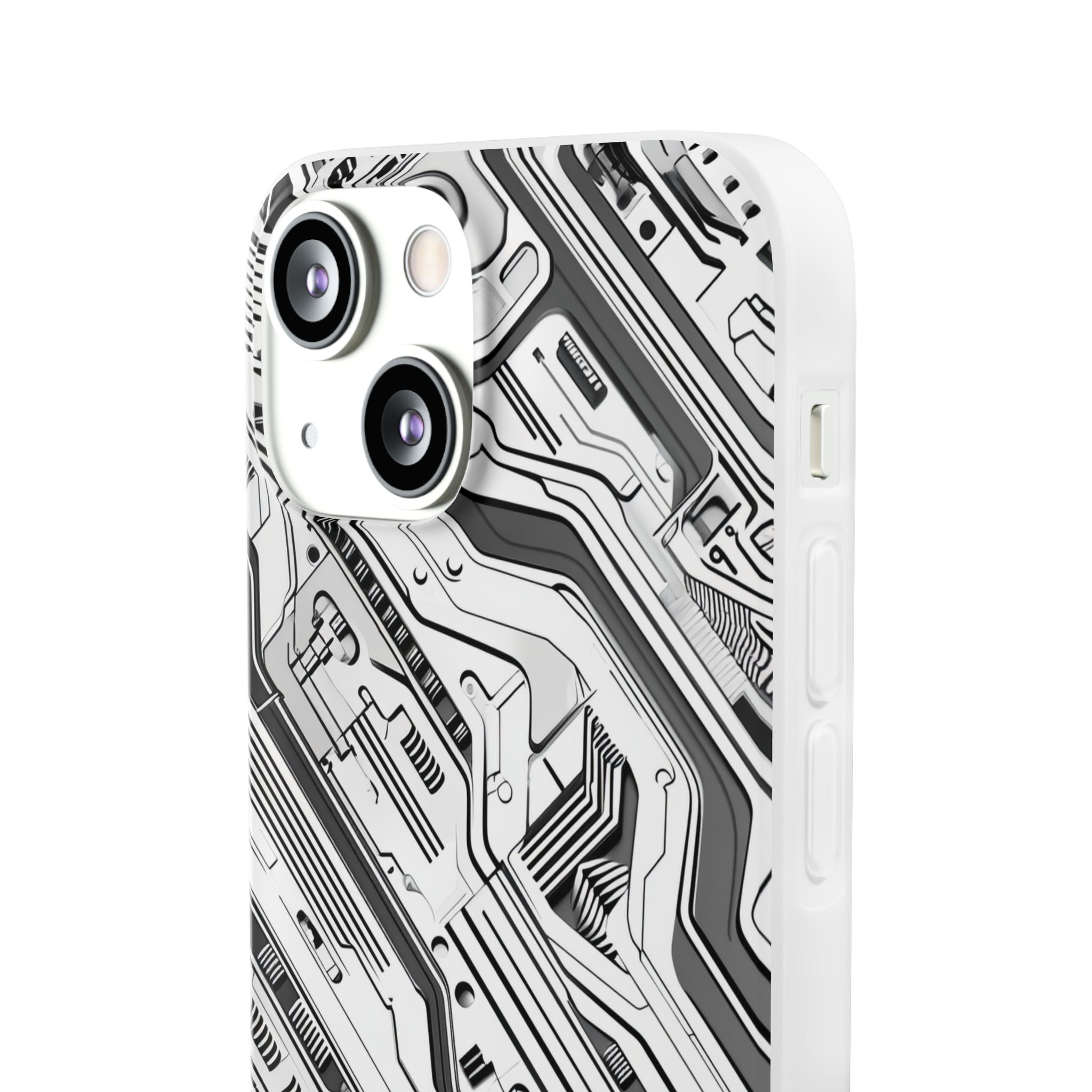 Techno Circuitry | Flexible Phone Case for iPhone