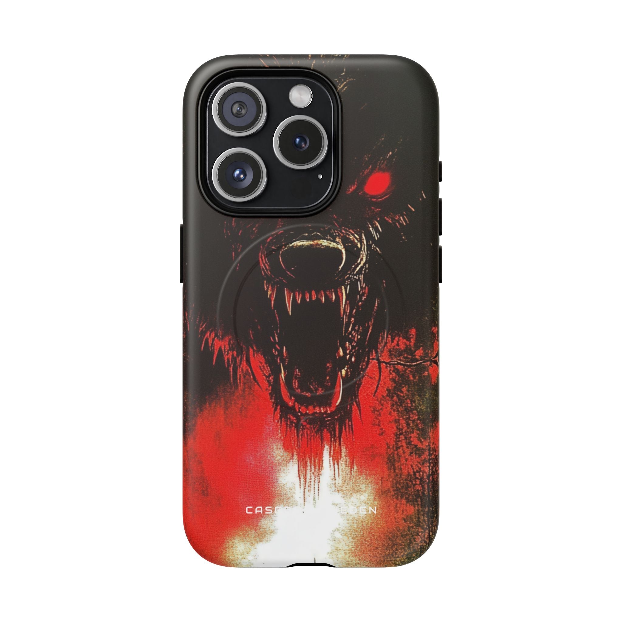 Bloodmoon Wolf's Lament iPhone 15  Tough+ Phone Case