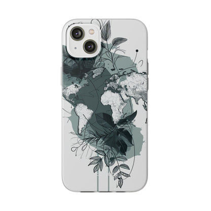 Botanical Cartography | Flexible Phone Case for iPhone