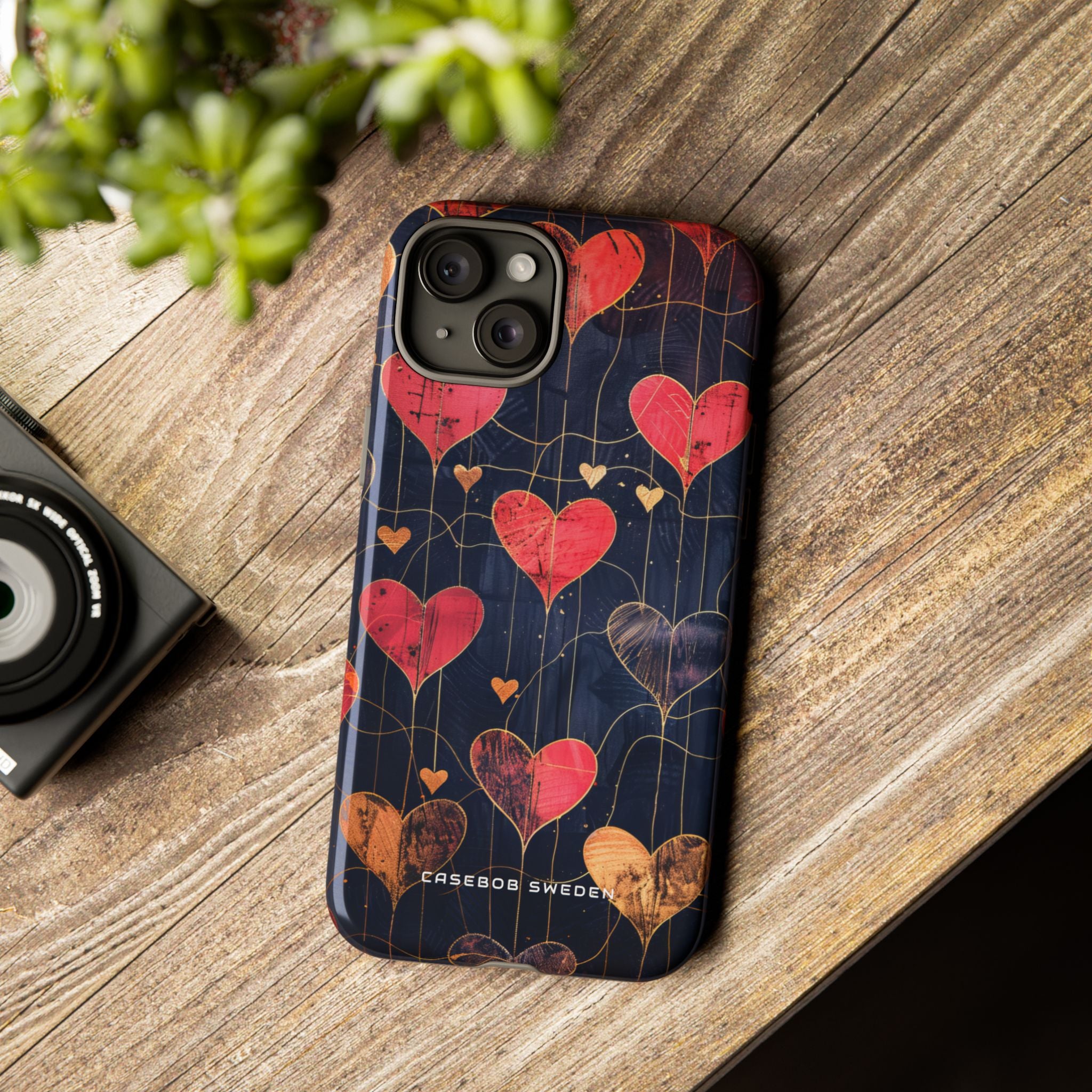 Gradient Heartflow Harmony iPhone 15 - Tough Phone Case