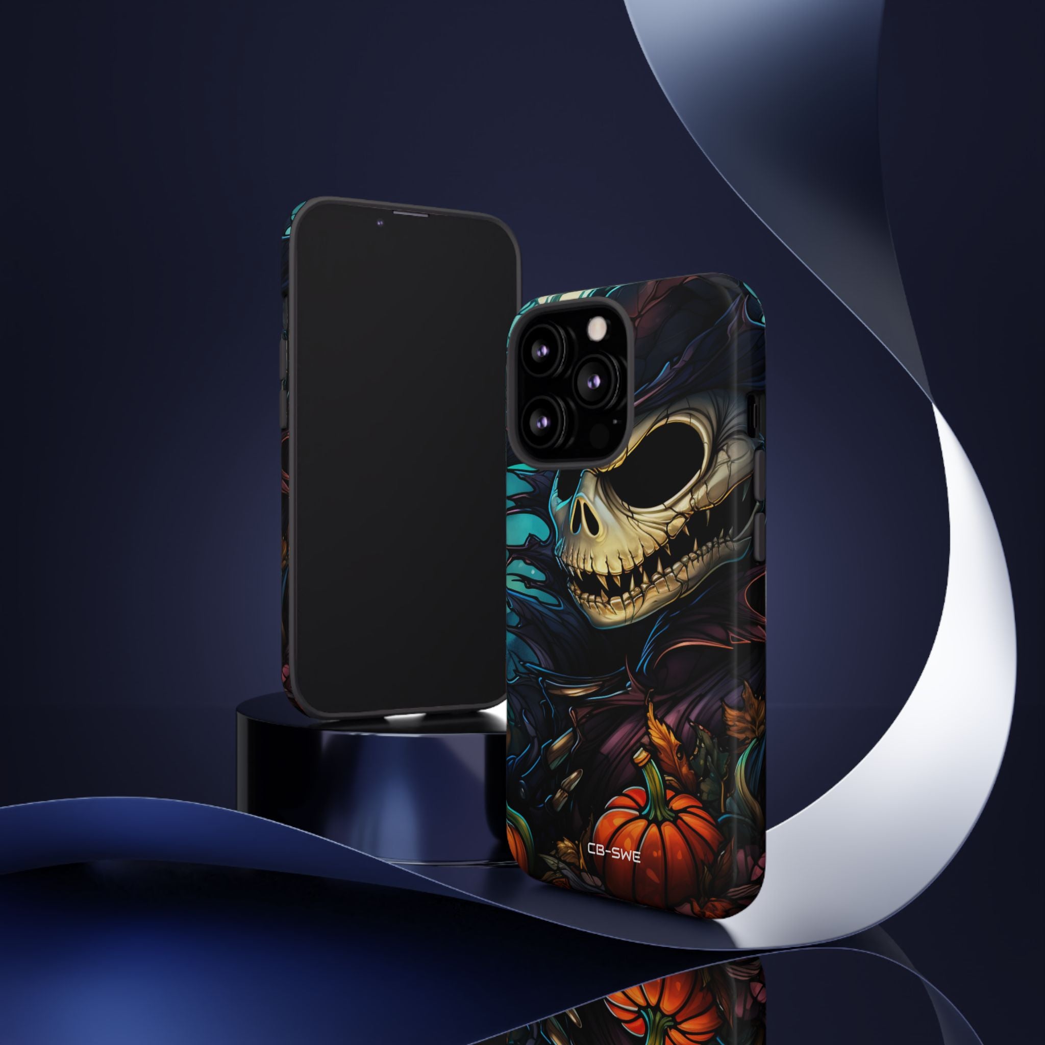 Skull Grins Brightly - iPhone Case