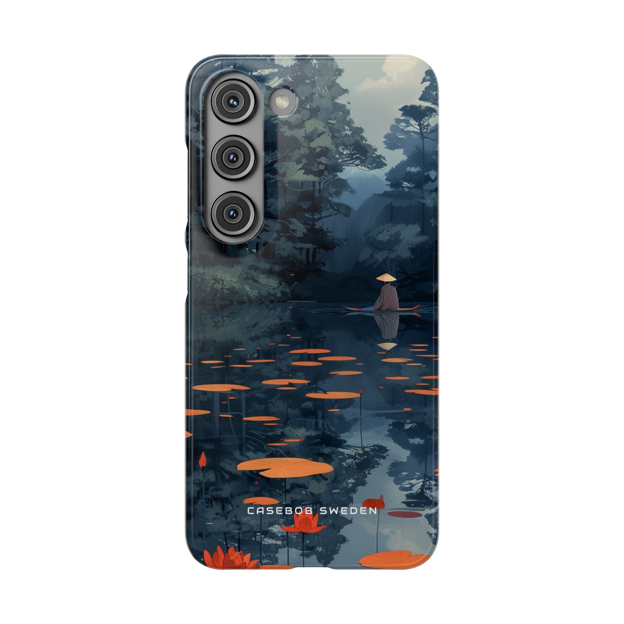 Tranquil Lotus Reflections Samsung S23 - Slim Phone Case