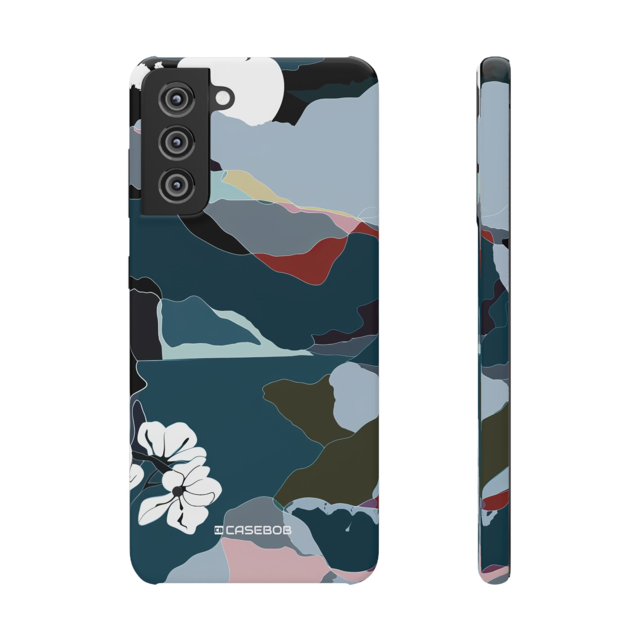 Moonlit Harmony | Slim Phone Case for Samsung