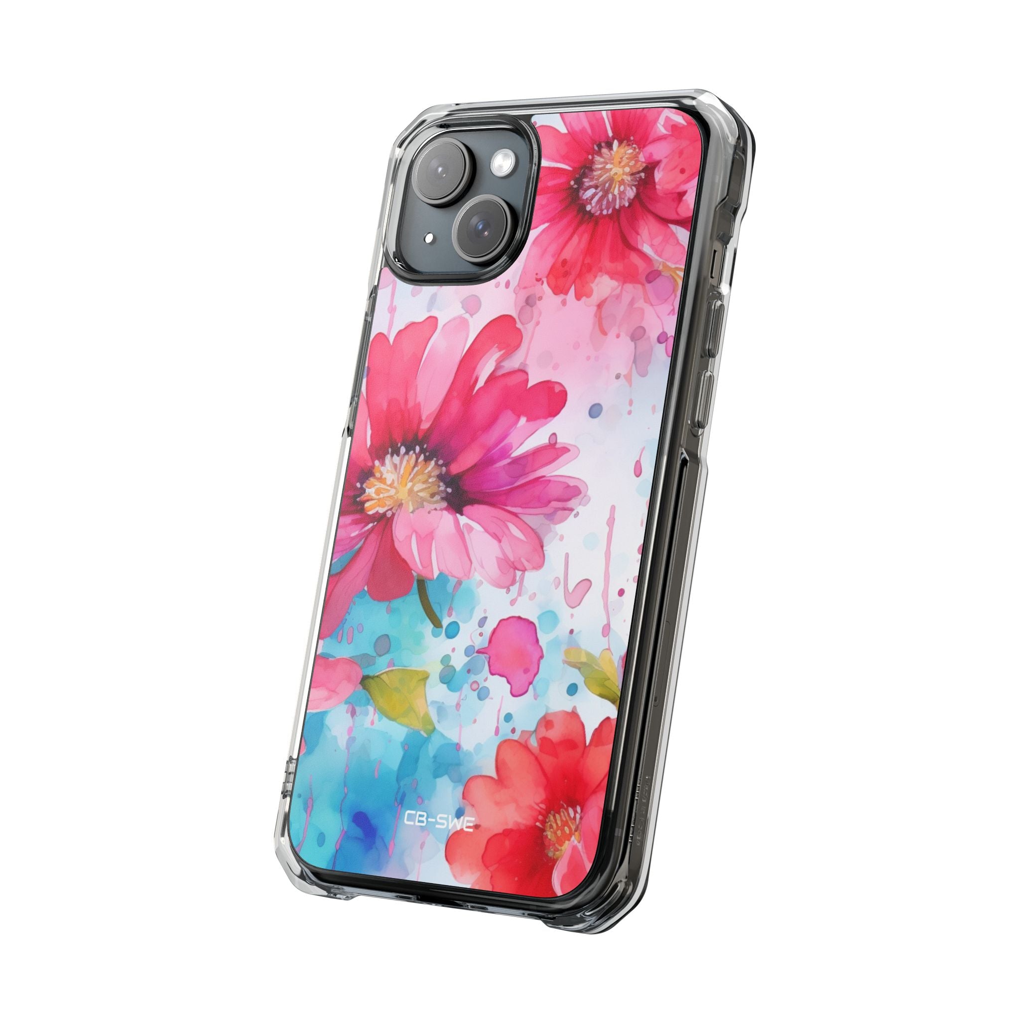 Vibrant Floral Dance iPhone Case - Impact