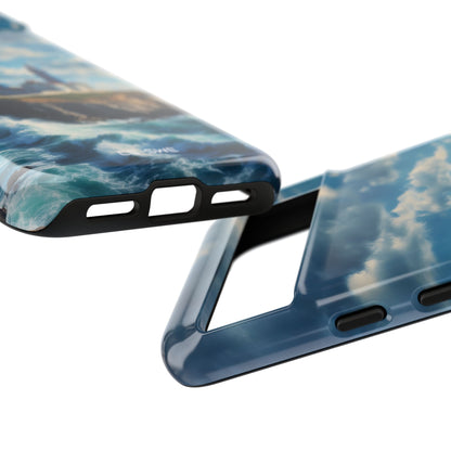Lighthouse Guards Waves - Google Pixel Case