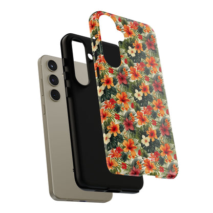 Tropical Blooms Flourish - Samsung Case