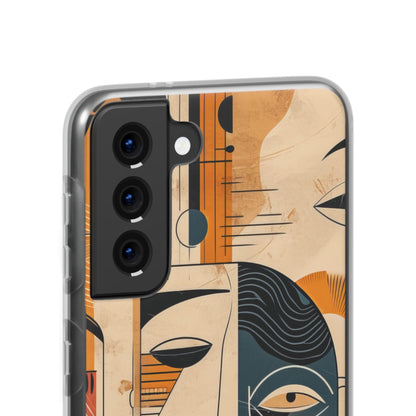 Cubist Introspection | Flexible Phone Case for Samsung Galaxy