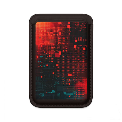 Crimson Circuit -lompakko – MagSafe-valmis