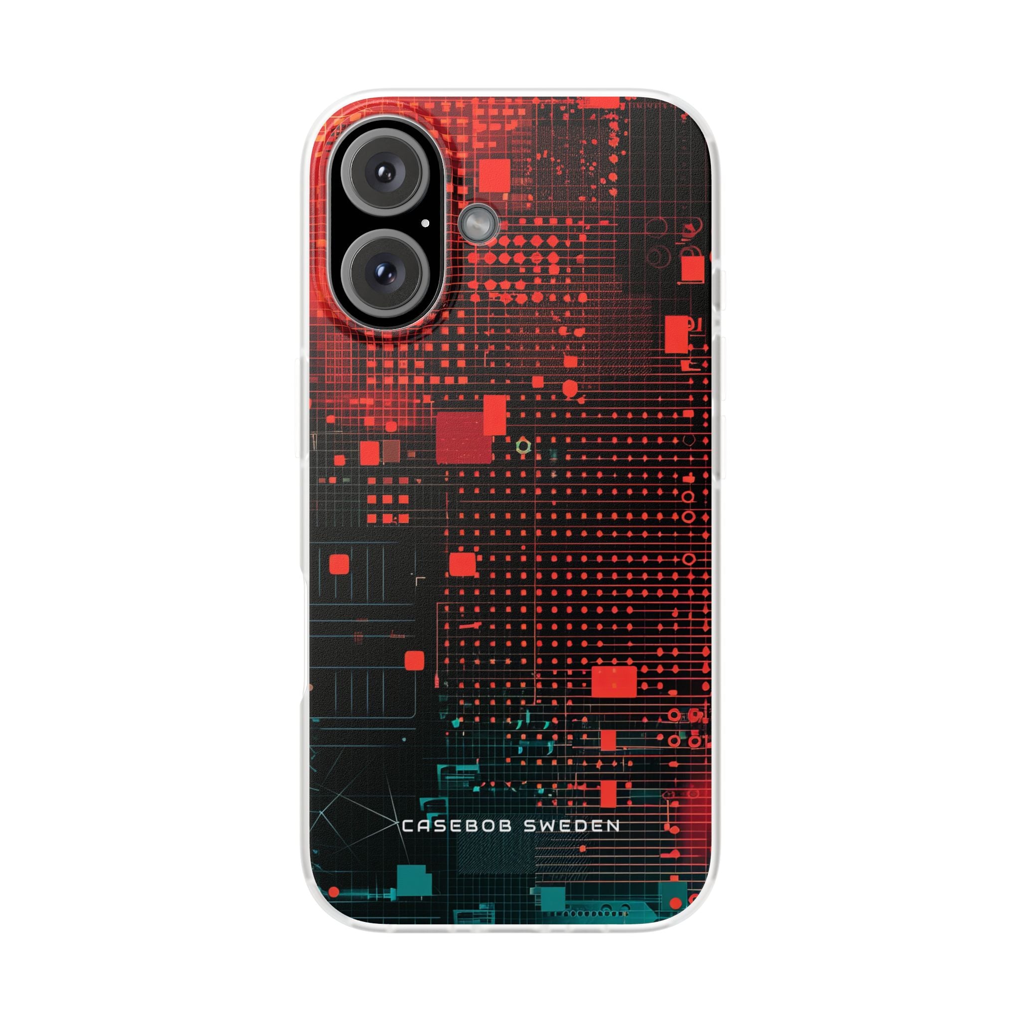 Gradient CyberFlux iPhone 16 - Flexi Phone Case