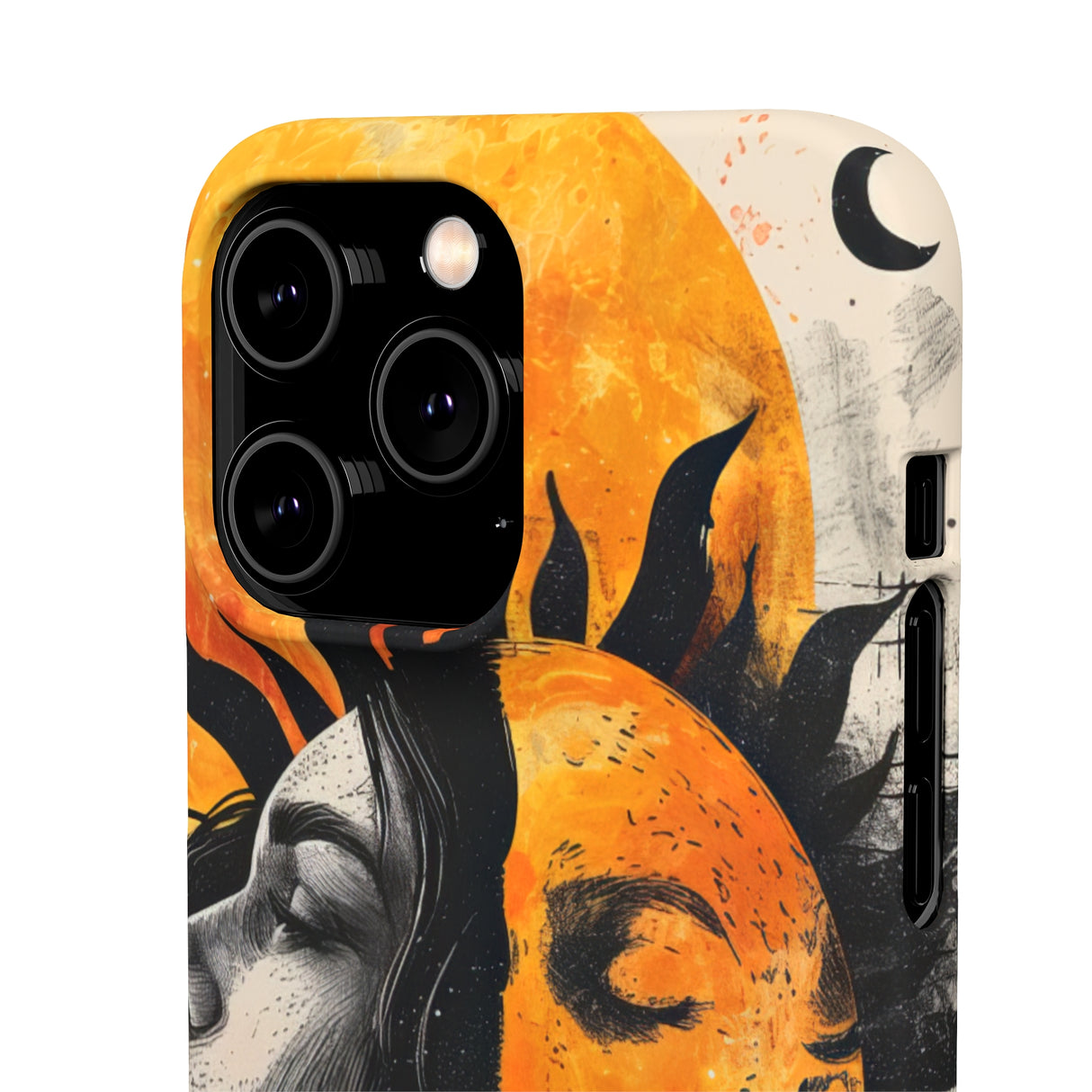 Sunlit Duality | Slim Phone Case for iPhone