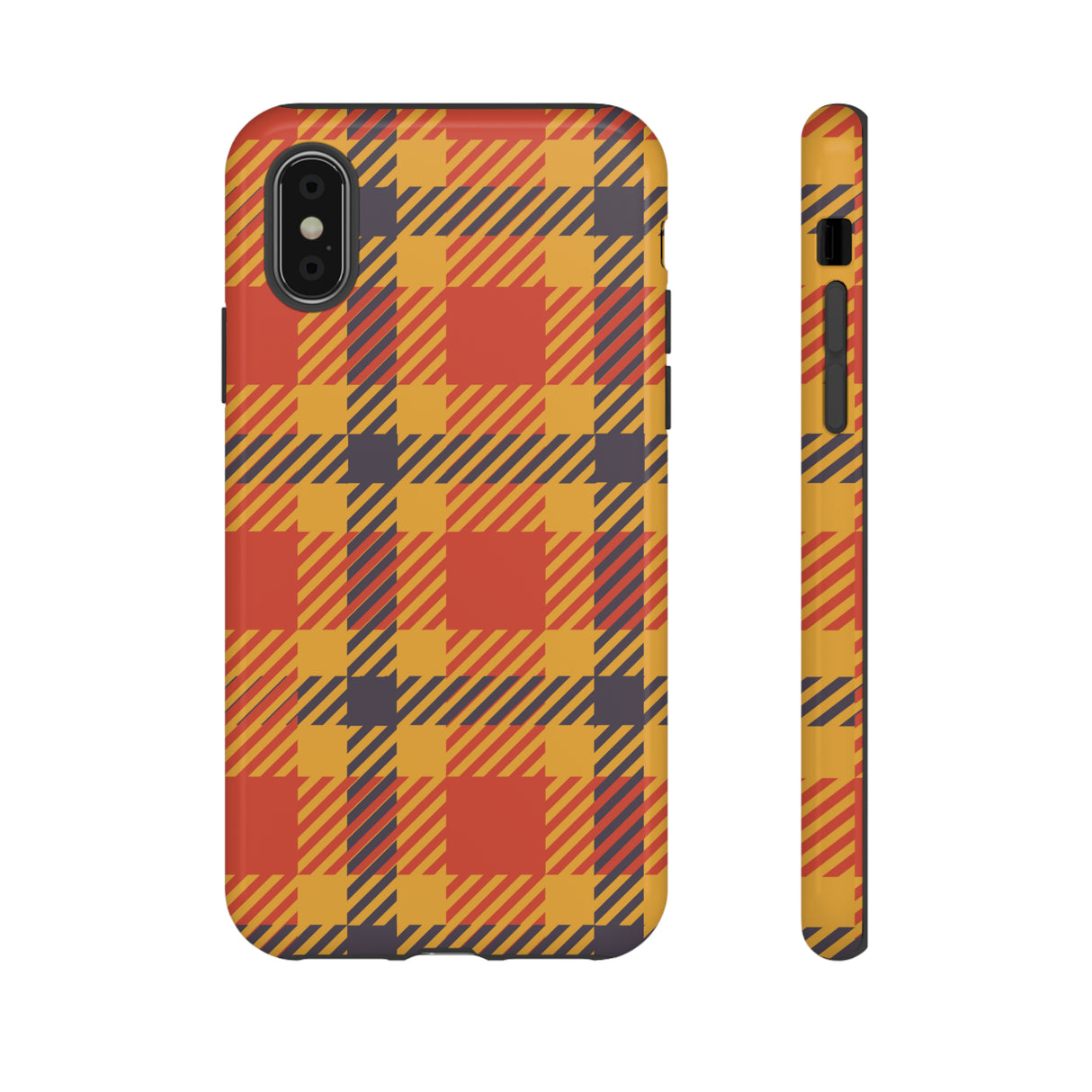 Orange Flannel - Protective Phone Case