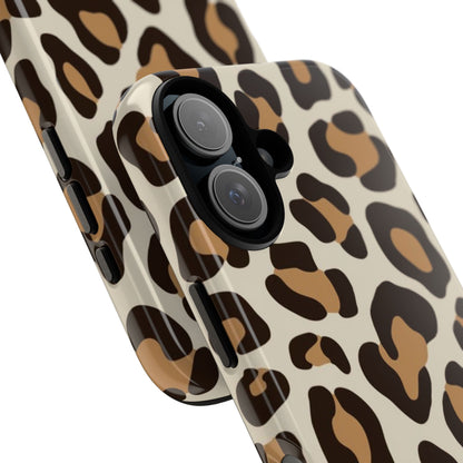 Leopard Print Elegance - iPhone Case