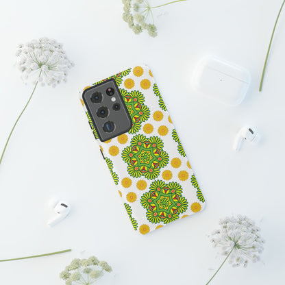 Lime Mandela - Protective Phone Case