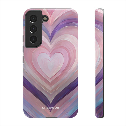 Radiant Heartbrush Samsung S22 Case - Tough