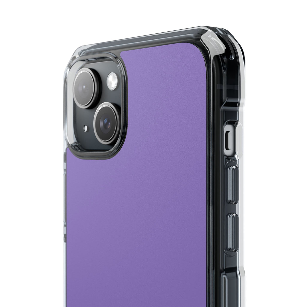 Middle Blue Purple | Phone Case for iPhone (Clear Impact Case - Magnetic)