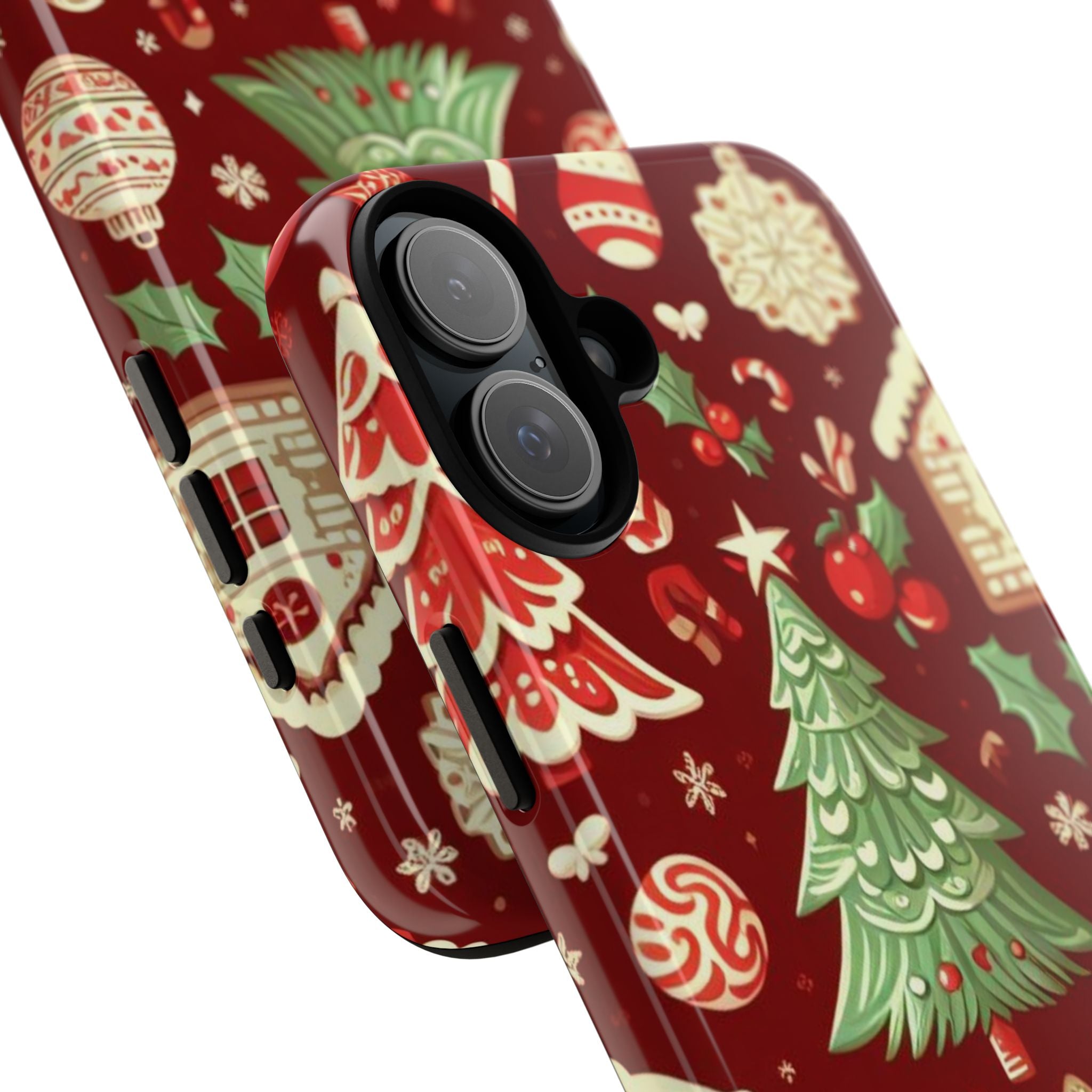 Gingerbread Joy Awaits - iPhone Case