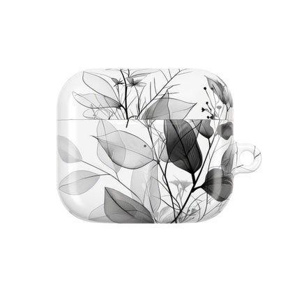 Silver Leaves - AirPods Case