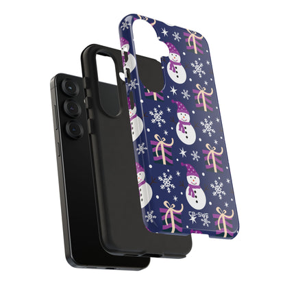 Snowmen Gift Giving - Samsung Case