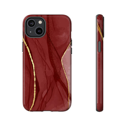 Dark Red - Protective Phone Case