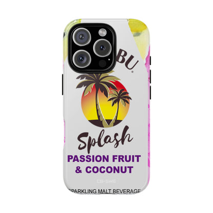 Tropical Sunset Splash - iPhone Case