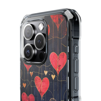 Gradient Heartflow Harmony iPhone 15 - Clear Impact Phone Case