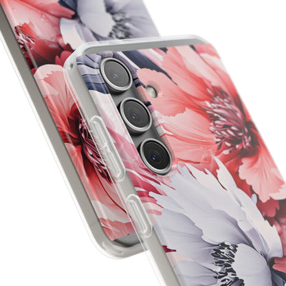 Coral Bloom Samsung S24 Case - Soft