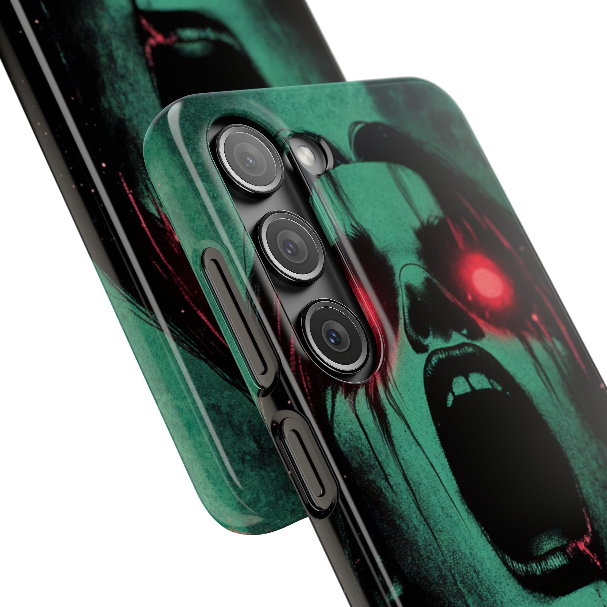 Haunting Glow of Gothic Eyes Samsung S23 - Slim Phone Case