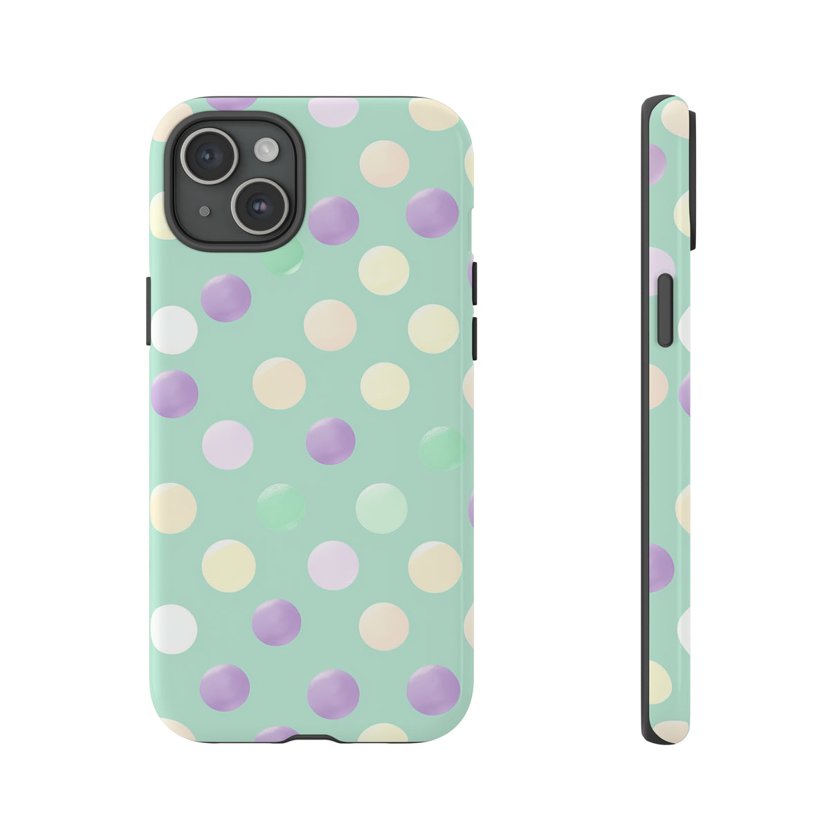 Pastel Dot Delight - Protective Phone Case