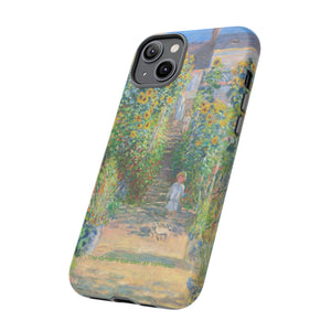 The Artist's Garden at Vétheuil - Protective Phone Case