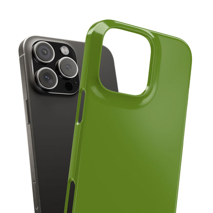 Olive Green - Slim iPhone 16 Phone Case