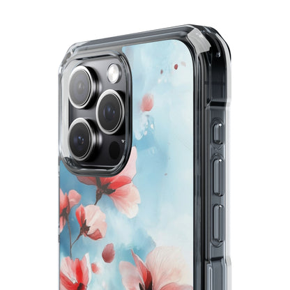 Pink Blossom Drift iPhone 15 Pro Max Case - Impact