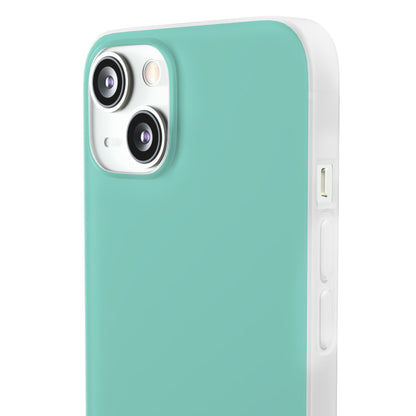 Middle Blue Green | Phone Case for iPhone (Flexible Case)