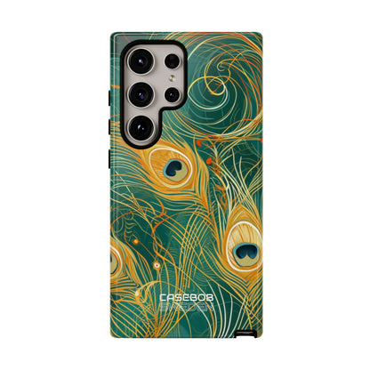 Vortice di Pavone Vivace Samsung S24 - Tough