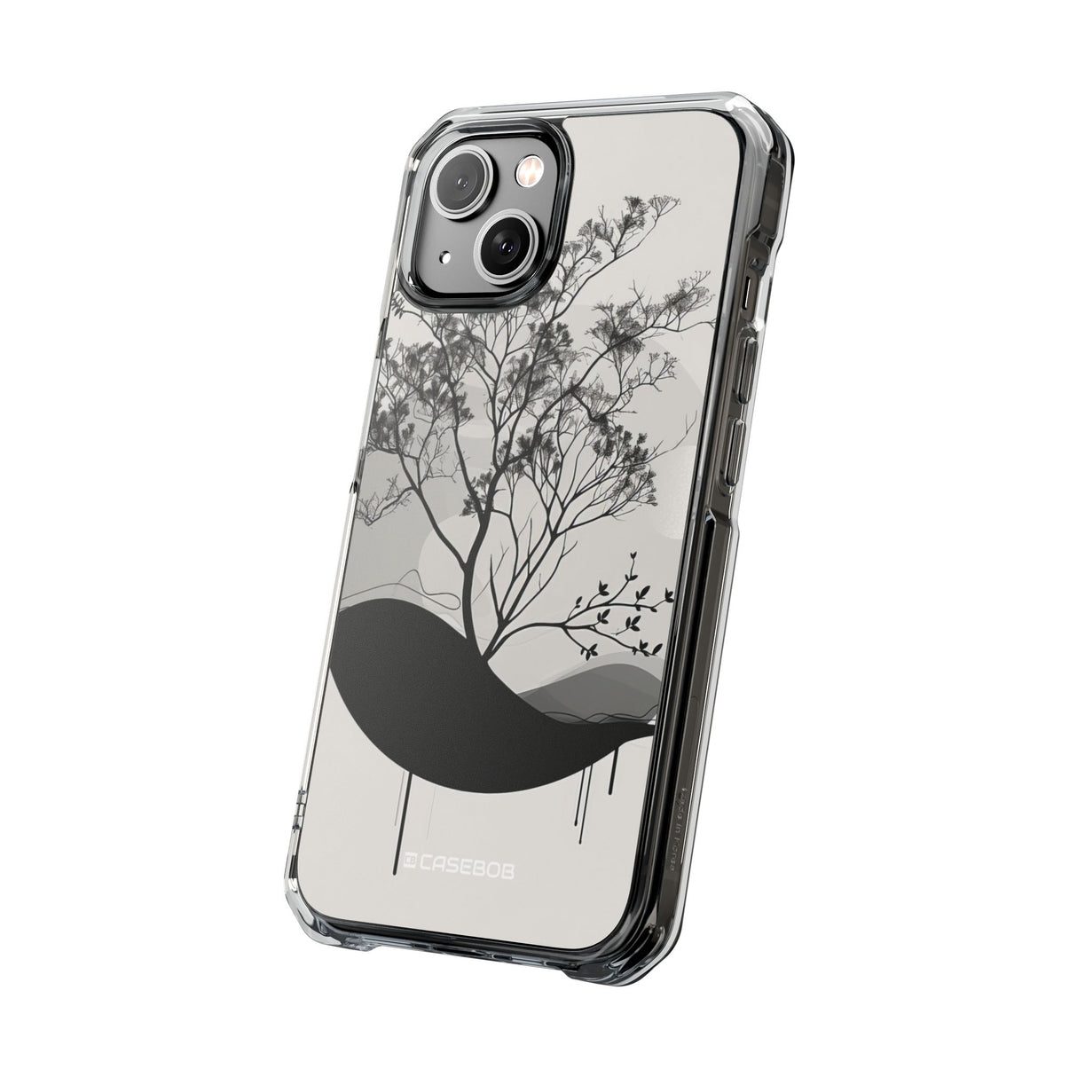 Ethereal Silhouette - Phone Case for iPhone (Clear Impact - Magnetic)