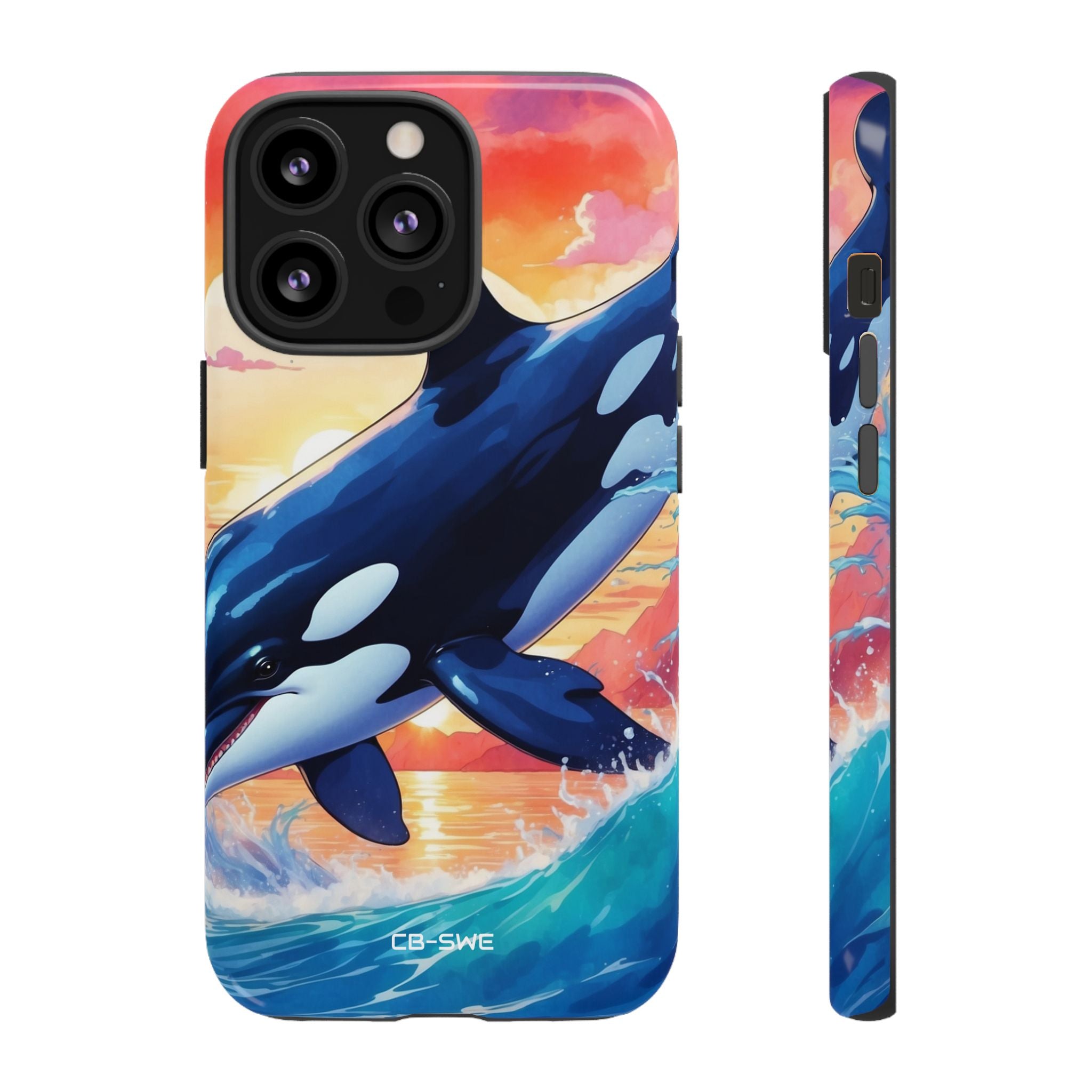 Orca Leaps Joyfully - iPhone Case