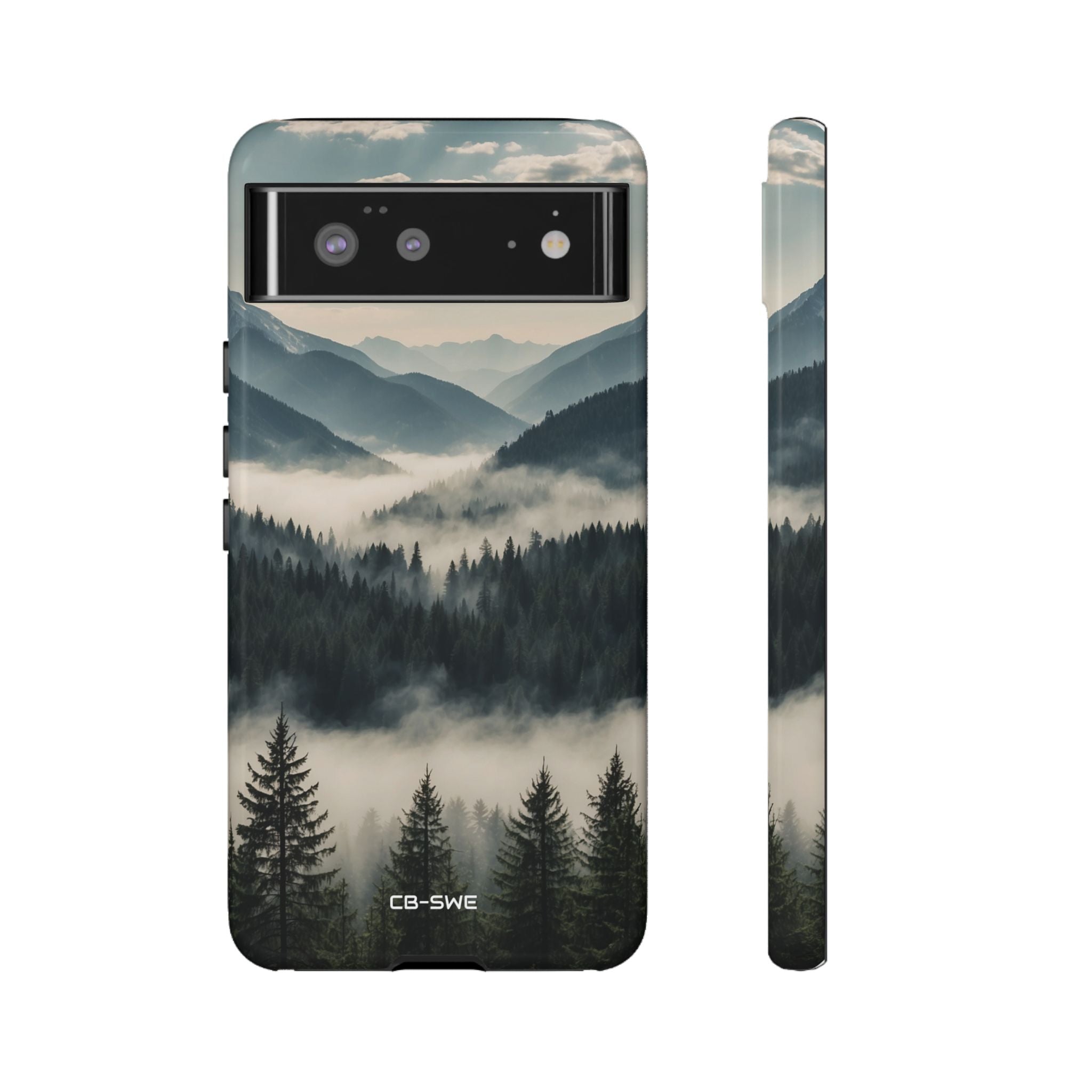 Misty Forest Embrace - Google Pixel Case