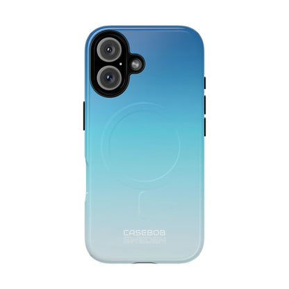 Blue Horizon Gradient iPhone 16 - Tough+