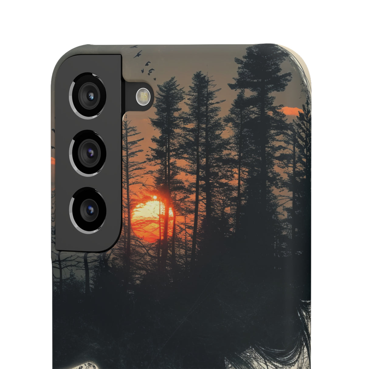 Tranquil Silhouette | Slim Phone Case for Samsung