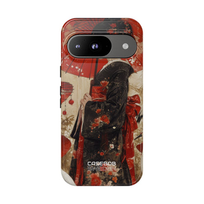 Scarlet Crane Dreams Google Pixel 9 - Tough