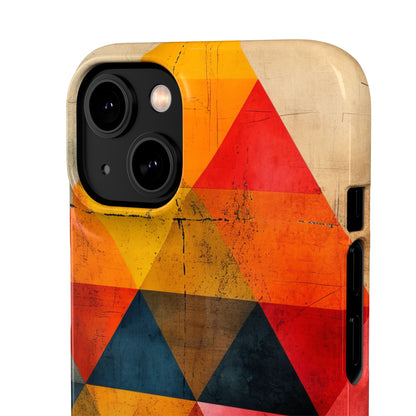 Geometric Energy - Slim iPhone 14 Phone Case