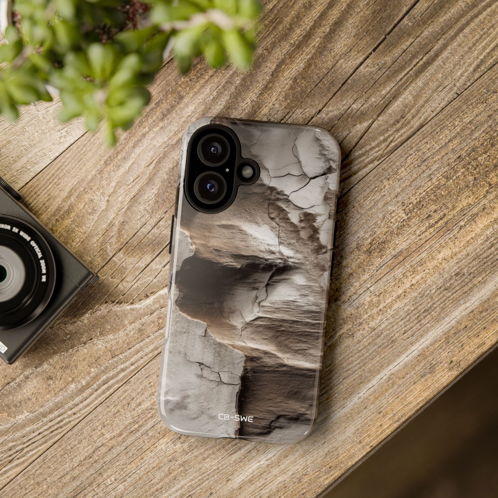 Cracks Embrace Light - iPhone Case