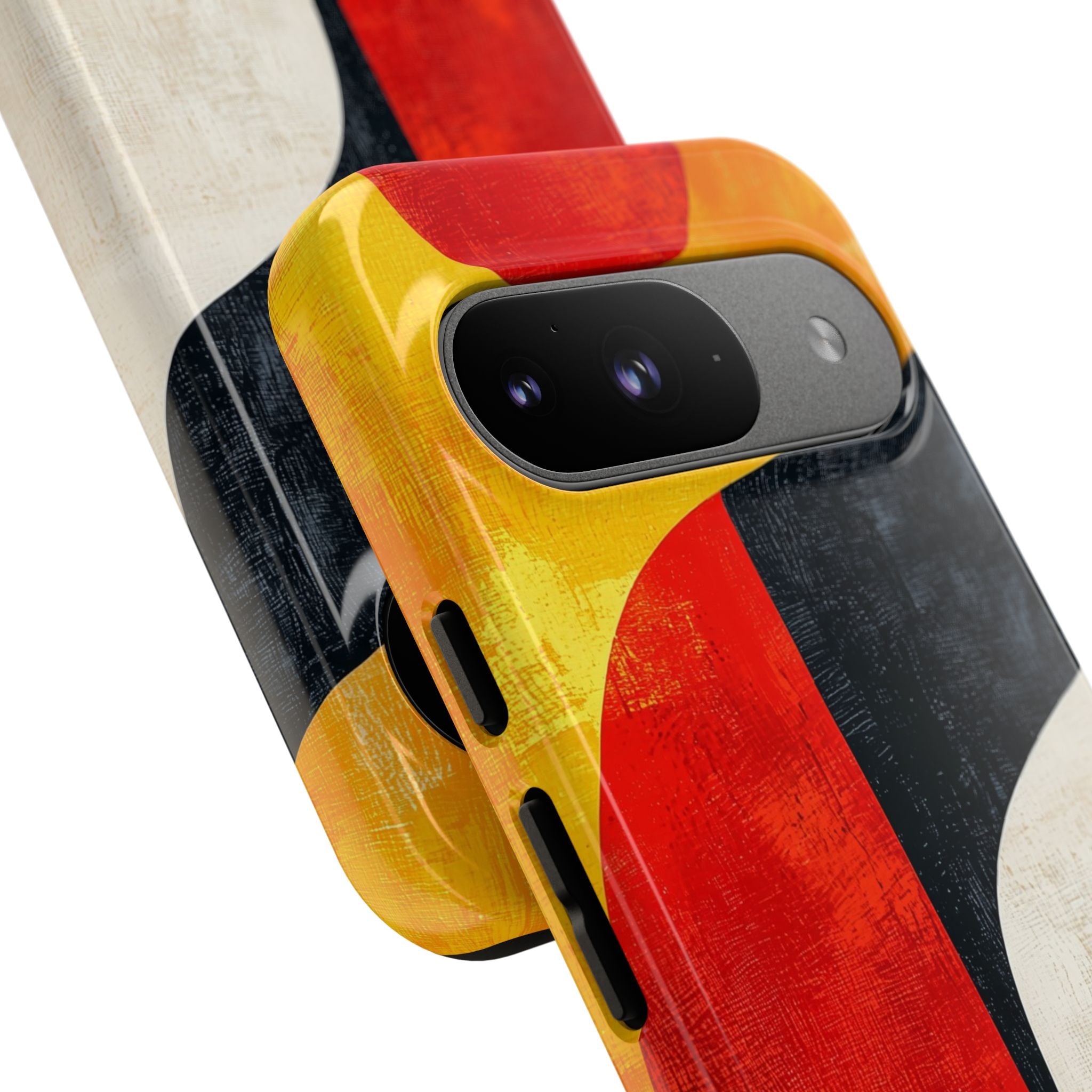 Vibrant Flowing Shapes - Google Pixel Case