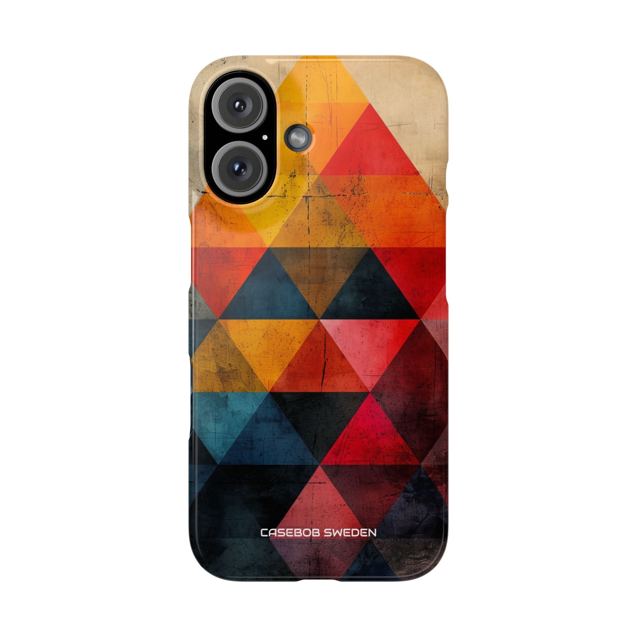 Geometric Energy - Slim iPhone 16 Phone Case