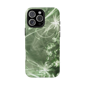 Ethereal Green Flow Art - for iPhone 16