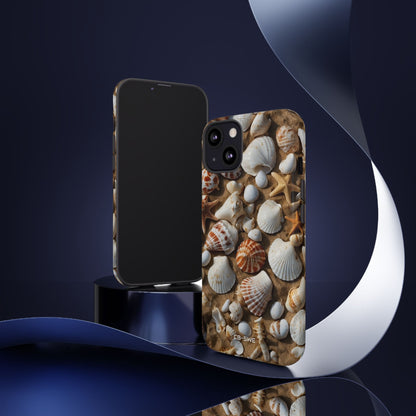 Seashells Embrace Shore - iPhone Case